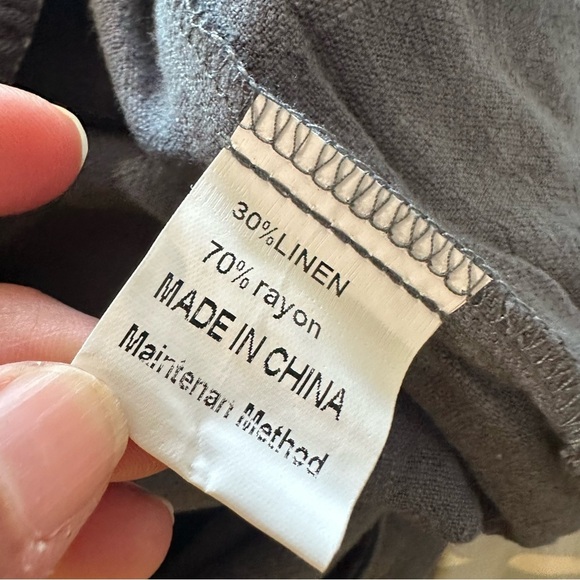 Gray Women's Wide leg One Arm Jumpsuit - Picture 5 of 5